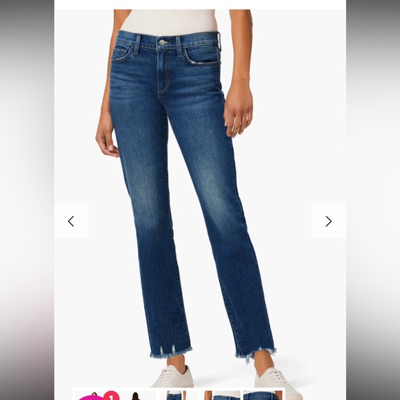 Joe's Jeans The Lara Mid Rise Cigarette Ankle Jeans - Picture 12 of 12